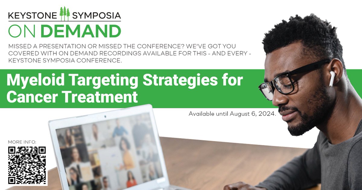 Our meeting on Myeloid Targeting Strategies for Cancer Treatment is now available on demand! Catch talks from Laurence Zitvogel, @MiriamMerad, and a host of other rockstars in the fields of #cancerimmunity and #immunotherapy: hubs.la/Q02yjp1w0. #KSMyeloidTargets24