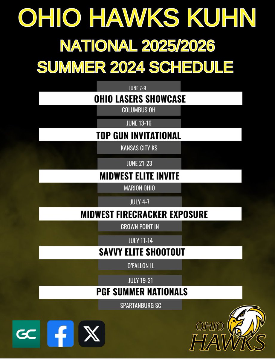 Can’t wait to take the field with this talented group!!!