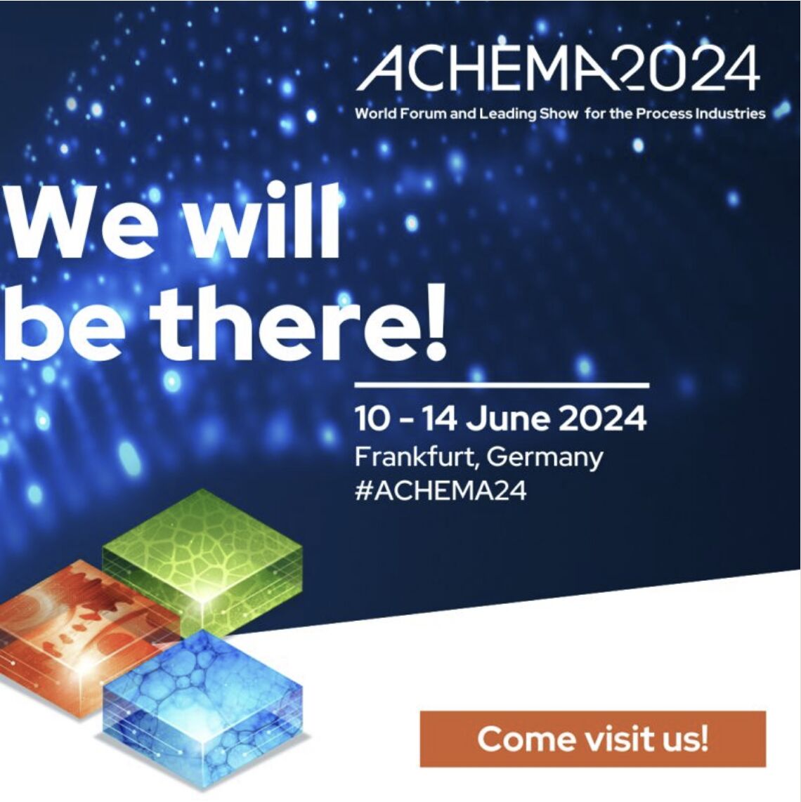 ACHEMA 2024 is just around the corner!  
📣 Register today achema.de/en

#processinsights  #environment  #technology  #efficiency  #achema  #achema2024  #sustainability  #engineering  #chemicalindustry #wateranalysis #gasanalysis #waste #processindustry