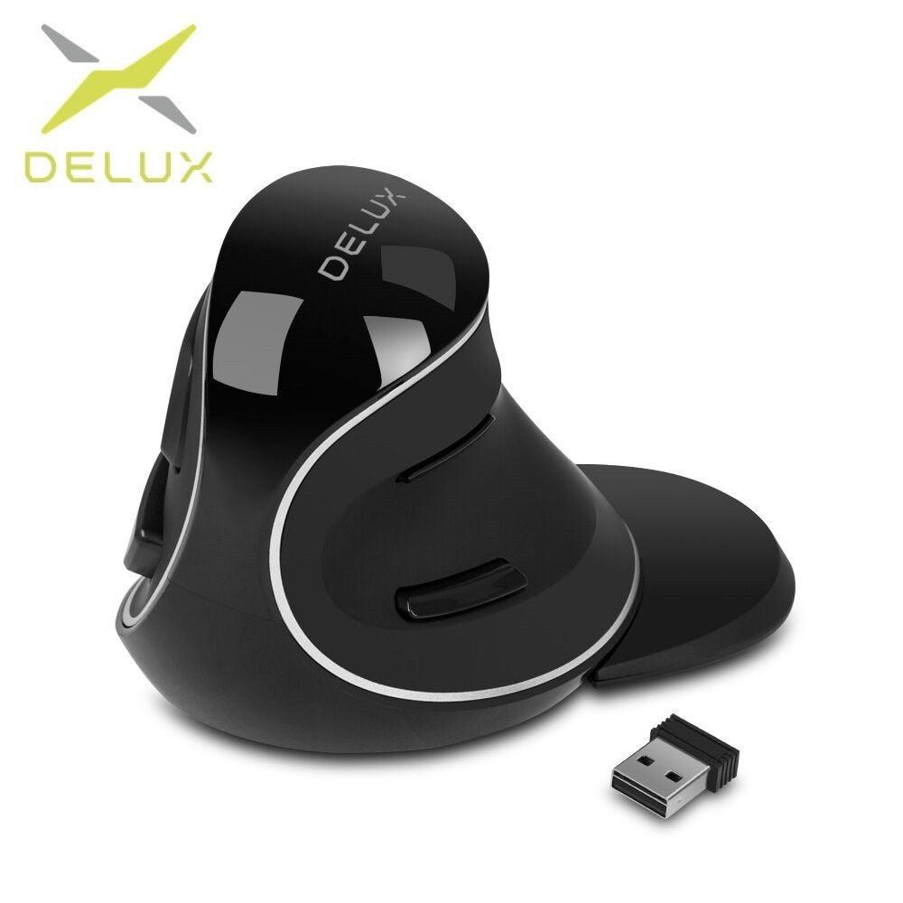 Delux M618 Plus Ergonomic Vertical Mouse: Larger Size 6 Buttons 2.4Ghz Wireless 1600DPI with Removable Palm Rest selling at £25.95
nseimports.co.uk/products/delux…
#nseimports