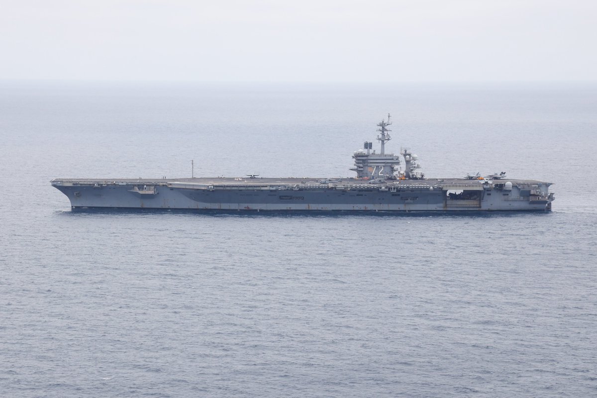 📍Pacific Ocean 

The #nuclearfleet Nimitz-class aircraft carrier USS Abraham Lincoln (CVN 72) sails through the Pacific Ocean with #unmatchedpropulsion.  

#peoplegetthingsdone #challengewhatispossible