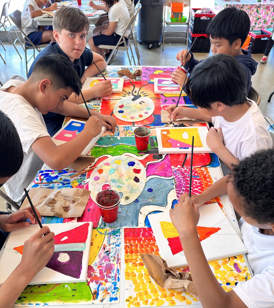 RaisingArtists's tweet photo. The last few days have been a vibrant and inspiring journey with the wonderful students at @HolyCrossCSPC during our #SchoolWorkshops. ❤️ We’ve explored a range of artistic techniques and celebrated creativity in every form 🎨
||@TCDSB @PBlanchet_tcdsb @KennedyTCDSB @floracifelli https://t.co/7GqFsxMJGA