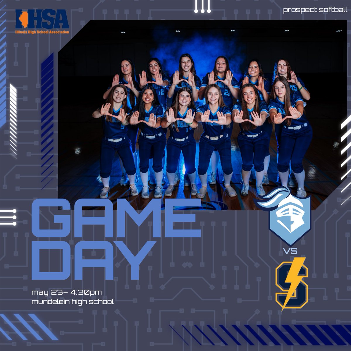 Prospect HS Softball (@phsknightssball) on Twitter photo Regional Semifinal today!! Tickets can be purchased here: gofan.co/app/school/IL1…
LGK!! #NowNever
<a href="/KnightsofPHS/">Prospect High School</a> <a href="/ScottMcD_PHS/">Prospect Athletics</a> <a href="/PHS_A_Boosters/">PHS AthleticBoosters</a> Regional Semifinal today!! Tickets can be purchased here: gofan.co/app/school/IL1…
LGK!! #NowNever
<a href="/KnightsofPHS/">Prospect High School</a> <a href="/ScottMcD_PHS/">Prospect Athletics</a> <a href="/PHS_A_Boosters/">PHS AthleticBoosters</a>