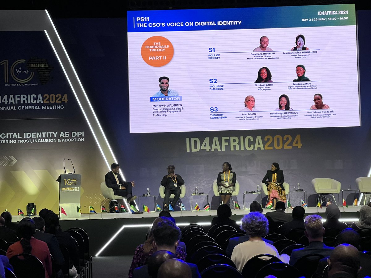 Are we reaching everyone? What can communities tell us. At #ID4Africa2024, @mamcnaughton is talking to @sulemana, @atorelizabeth, & Mariam Jamal. Watch: youtube.com/live/K-dBcA45k…