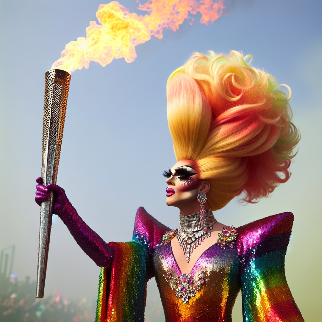 Three French drag queens are chosen to carry the Olympic flame in Paris for the Summer Games endtimeheadlines.org/2024/05/three-…
