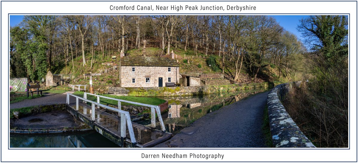 #Pano of Aqueduct Cottage, Cromford Canal, near High Peak Junction, #Derbyshire

#ThePhotoHour #CanonPhotography #LandscapePhotography #Landscape #NaturePhotography #NatureBeauty #Nature #Countryside #LoveUKWeather #Canal #PanoPhotos 
@FriendCromCanal @PanoPhotos