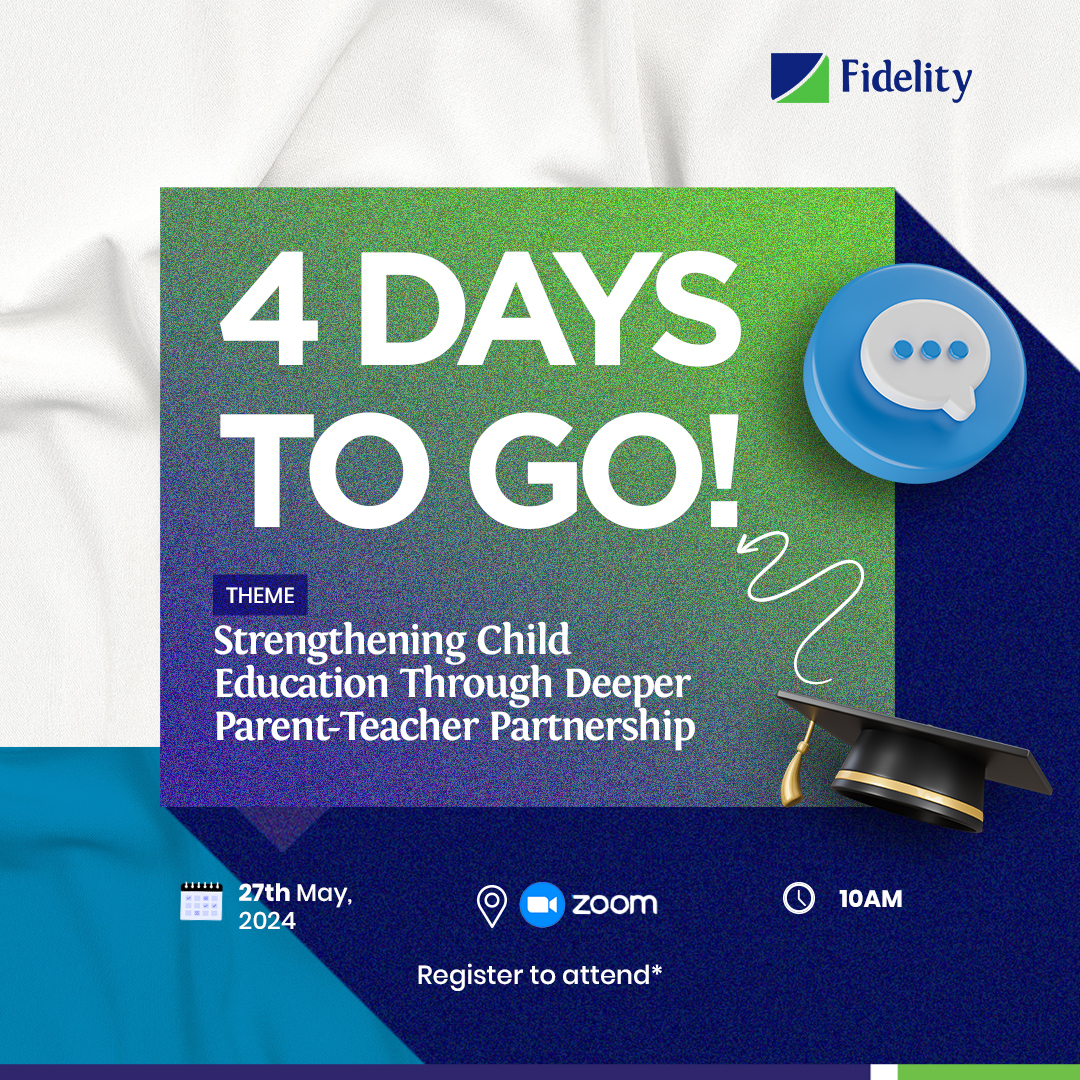 4 Days to go! Come learn how you can further strengthen your students education through Deeper Parents-Teacher Partnership. It is free to register, click here to get started: bit.ly/Fidelity-Educa… ⁣ #EducationWebinar⁣ #ChildrenDeveopment⁣ #PoweredbySME⁣ #WeAreFidelity