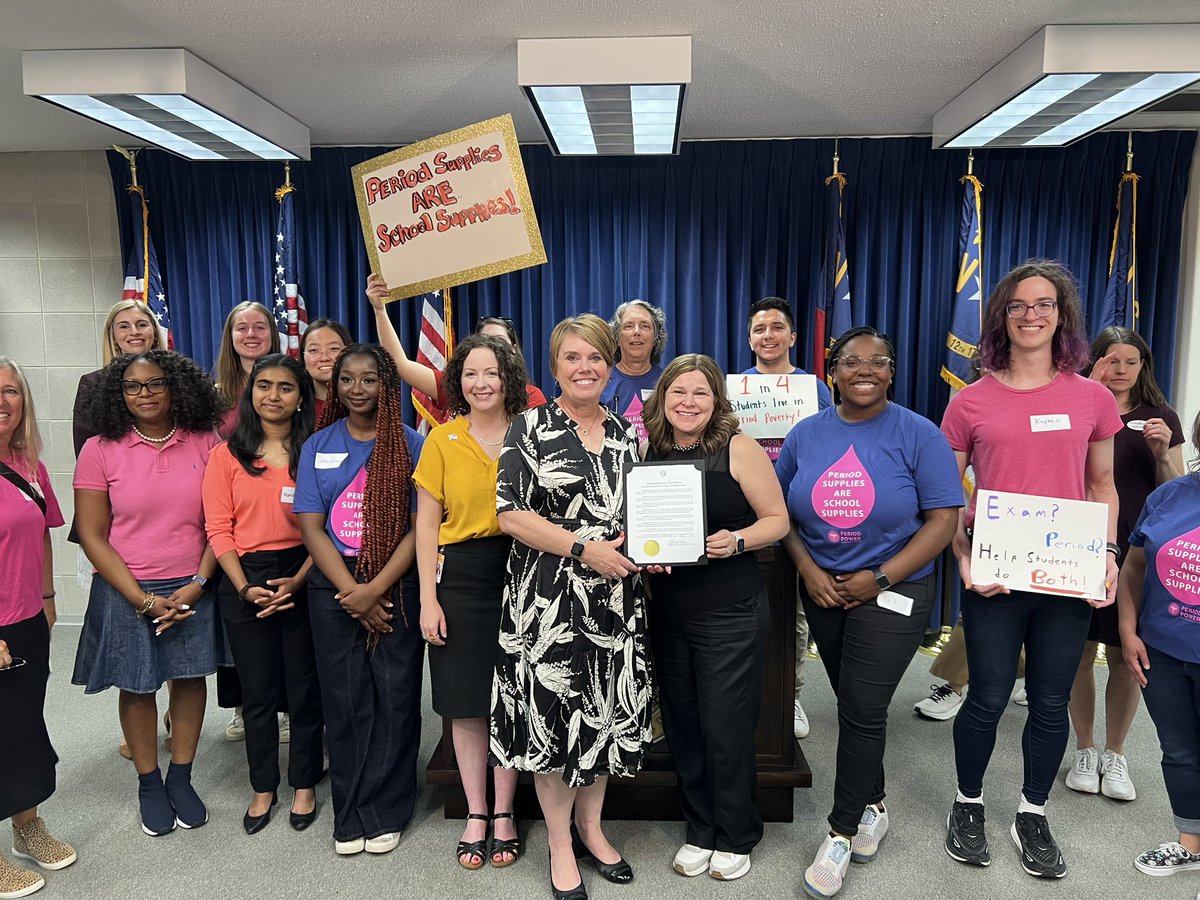 Basic dignity and health care are not luxuries; they are fundamental rights. No one should have to skip school because they cannot afford period products. We held a press conference yesterday to mark Period Poverty Awareness Week with advocates from the Period Power Coalition!