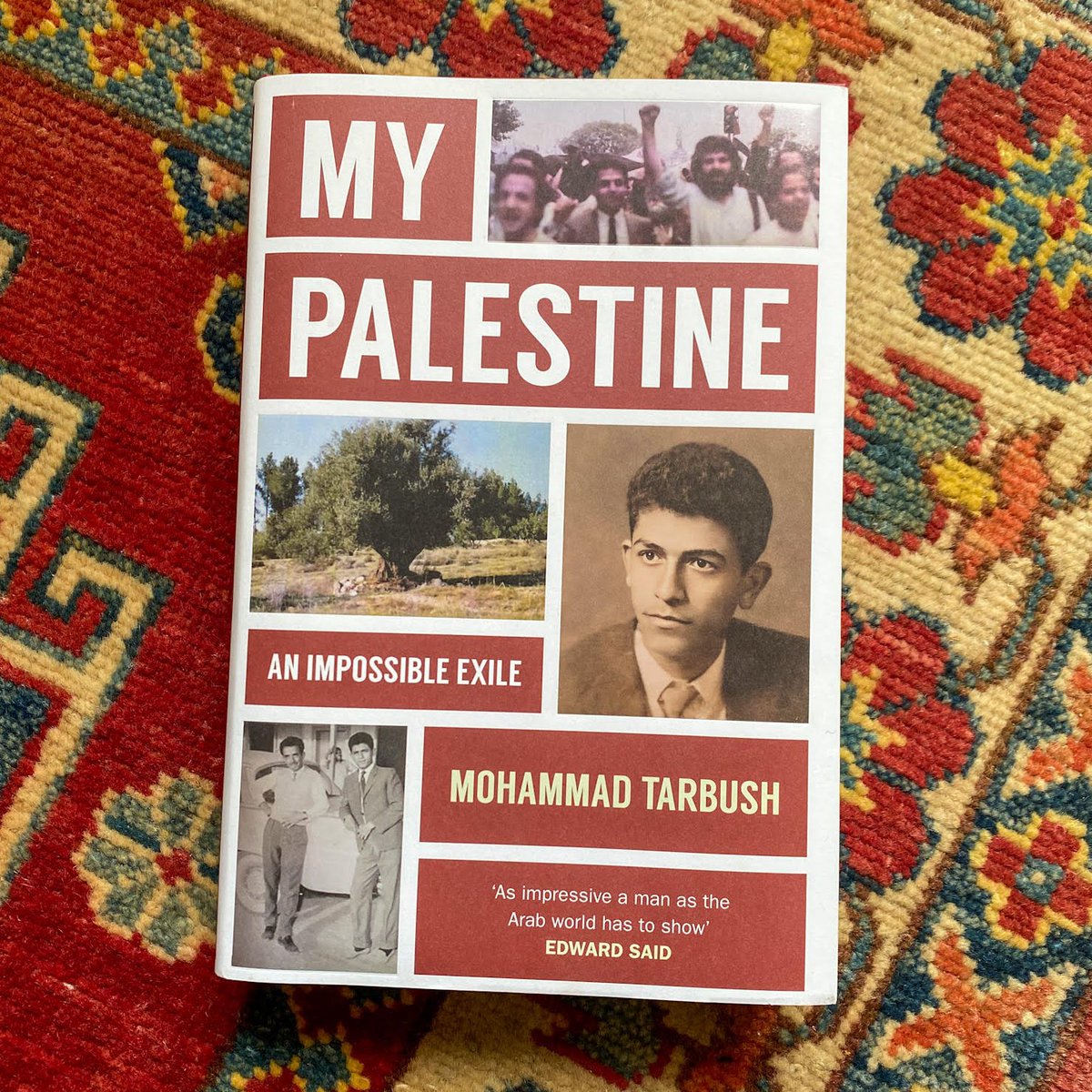 My late father's book 'My Palestine: An Impossible Exile' is officially published today and is out for delivery. Thank you to all these wonderful people who endorsed the book: ⭐️ ‘Far more than a memoir, Mohammad Tarbush’s remarkable and courageous life, which he narrates with