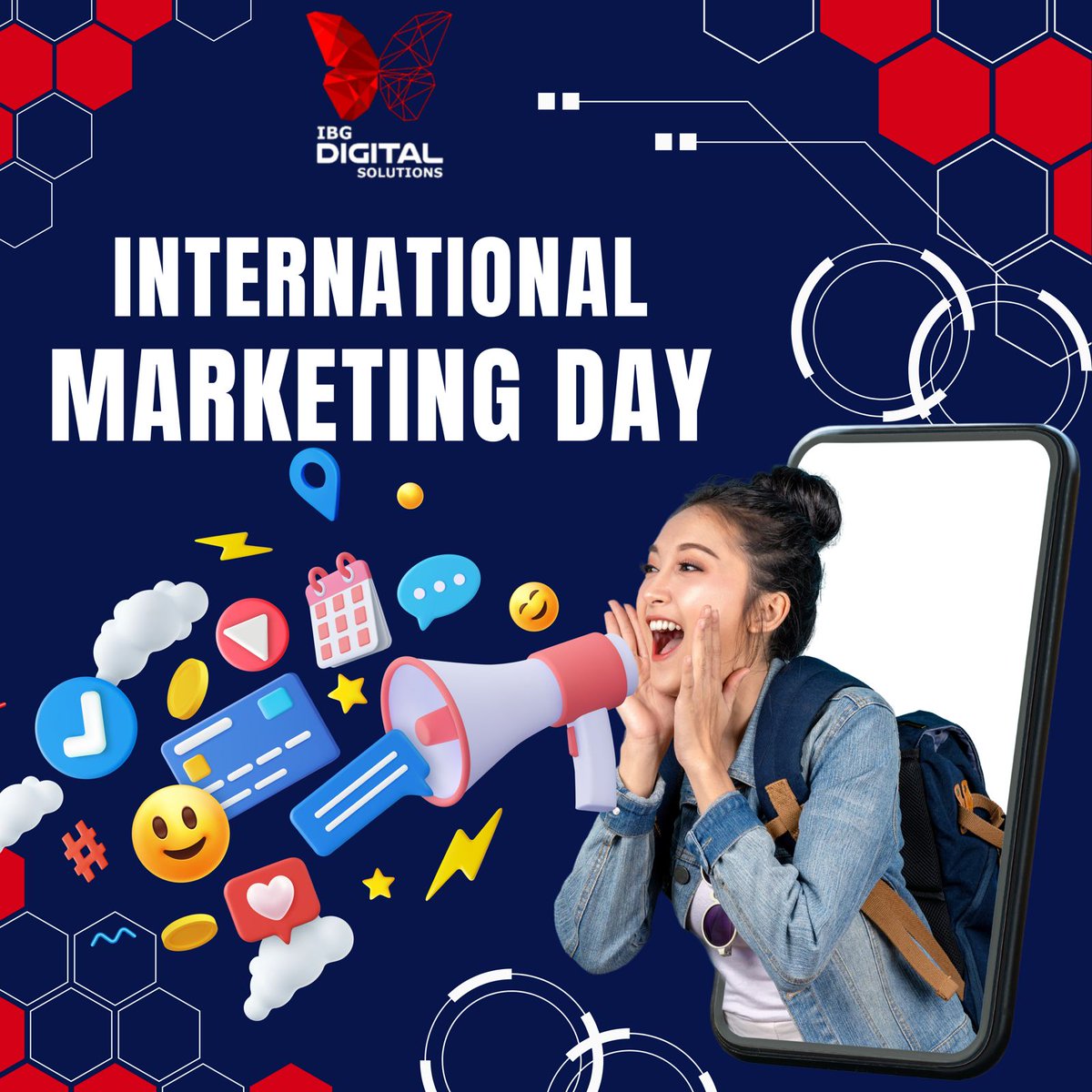 ibg_digital's tweet photo. Marketing isn't just about selling, it's about crafting meaningful connections and sparking conversations.

 Happy International Day of Marketing to all marketers💼✨

#MarketingMastery #IBGDigitalSolutions #InternationalMarketingDay #marketers #digitalmarketing https://t.co/crLAEdvZ0f