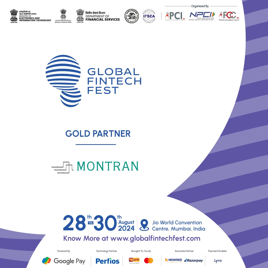 We are excited to announce @MontranCorp is joining us as the 'Gold’ partner for this year's Global Fintech Fest. Prepare to witness fintech innovation at its peak!

#GFF #GFF24 #GlobalFintechFest #FintechRevolution #FintechInnovators