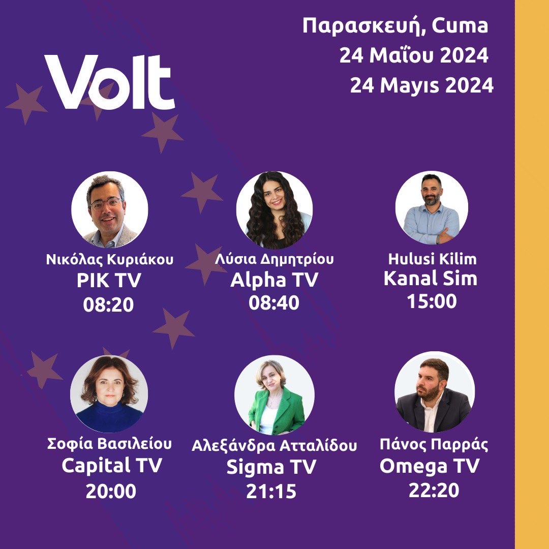 VoltCyprus's tweet photo. Παρασκευή, 24/05
@NikoKyri @Lysia9 @ulysseklm @vassiliousophia @AAttalides @ParrasPanos https://t.co/A3cVx9ELTD