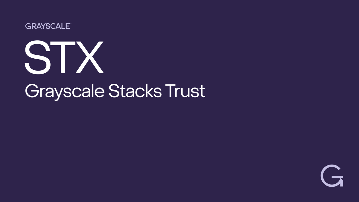 $STX helps to bring smart contracts and decentralized apps (dApps) to the #Bitcoin ecosystem. This integration allows for the creation of dApps and smart contracts with the network security and stability of the #BTC blockchain. Learn more about STX: grayscale.com/crypto-product… 3/3