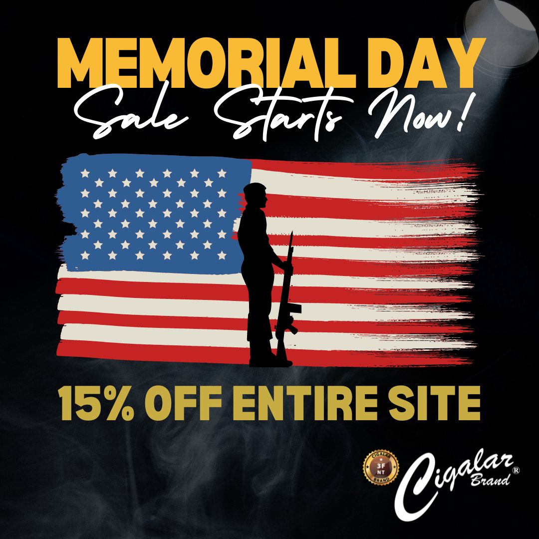 BrandCigalar's tweet photo. Celebrate Memorial Day with Good Vibes!

Enjoy a 15% OFF on ALL PRODUCTS starting today! This is your chance to indulge in good vibes with Cigalar.Don’t miss out, it’s for a limited time only!

Shop now and elevate your style with #CigalarBrand https://t.co/soDMtwK66G