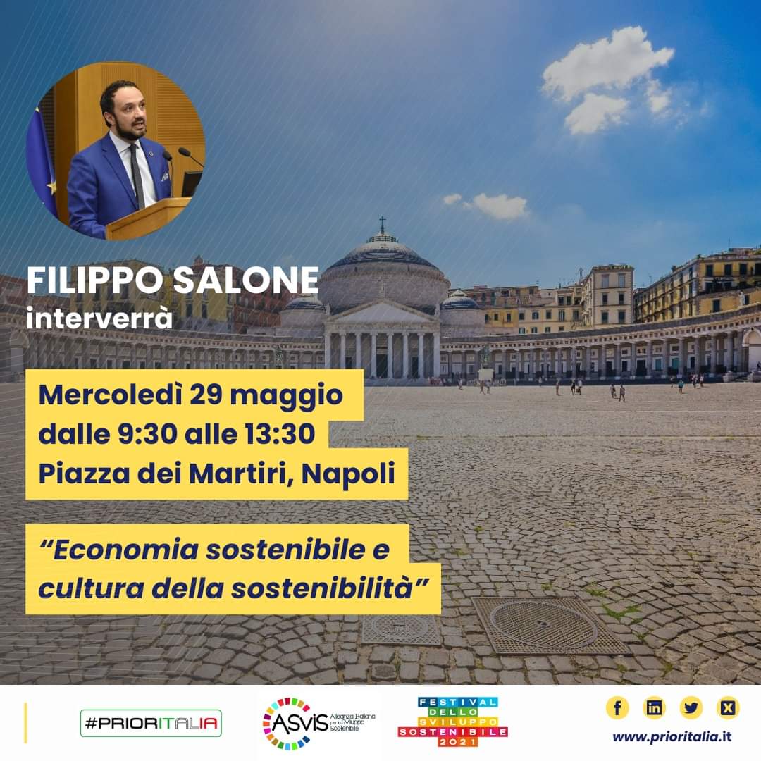 Nel contesto del #FestivaldelloSviluppoSostenibile, <a href="/filipposalone/">Filippo Salone</a> interverrà per approfondire le tematiche trasversali della comunicazione ed i suoi modelli organizzativi sensibili. 

👉 Scopri di più: bit.ly/4dURCfi

#FondazionePrioritalia #ASviS