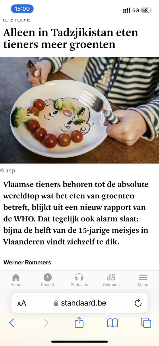 wduyck's tweet photo. World Health Organisation: bijna nergens eten kinderen meer groenten dan hier #brooddozen https://t.co/K9Veg8G2h3