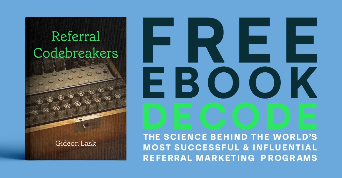 Did you know the #1 reason referral programs fail is due to a lack of promotion? Our Referral Codebreakers event revealed key insights on demographics, channels, and expert strategies to boost your referral marketing. Discover more here: labs.buyapowa.com/referral-codeb…