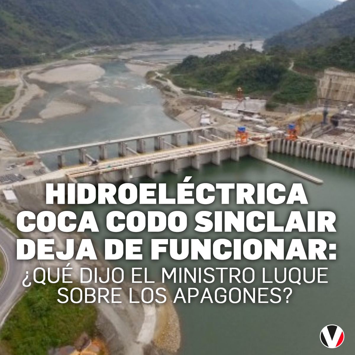 La hidroeléctrica Coca Codo Sinclair dejó de operar debido a eventuales problemas en la central. Esto ha informado el ministro de Energía sobre la situación eléctrica al momento: v.vistazo.com/3KceysU