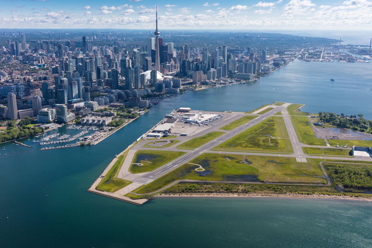 A new survey of Torontonians demonstrates overwhelming support for #YTZ. Respondents see the airport as a unique differentiator for Toronto and a key element of the city’s bright future. Learn more about the survey and see the results for yourself: bit.ly/3yHq5ha