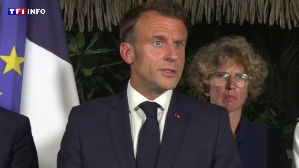 EN DIRECT - Emmanuel Macron en Nouvelle-Calédonie : suivez la prise du parole du chef de l'État sur LCI ➡️ l.tf1info.fr/yZE