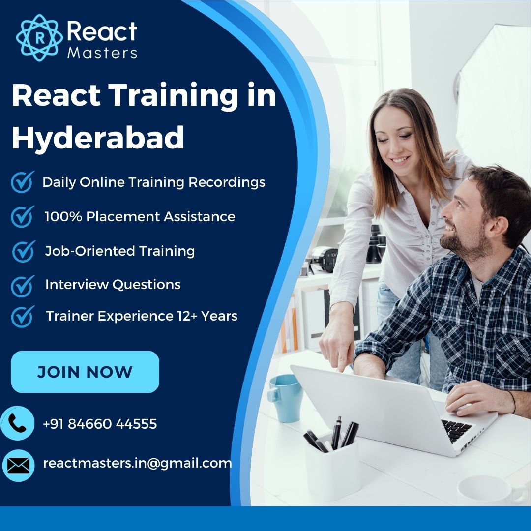 Reactmasters_'s tweet image. 🌟 Level up your web development skills with our comprehensive course.
💻 Learn the ins and outs of React JS from industry experts.
Enroll now and take your career to the next level!
for more details call us at mob:+91 84660 44555
#ReactJS #reactonlinecourse #reacttraining