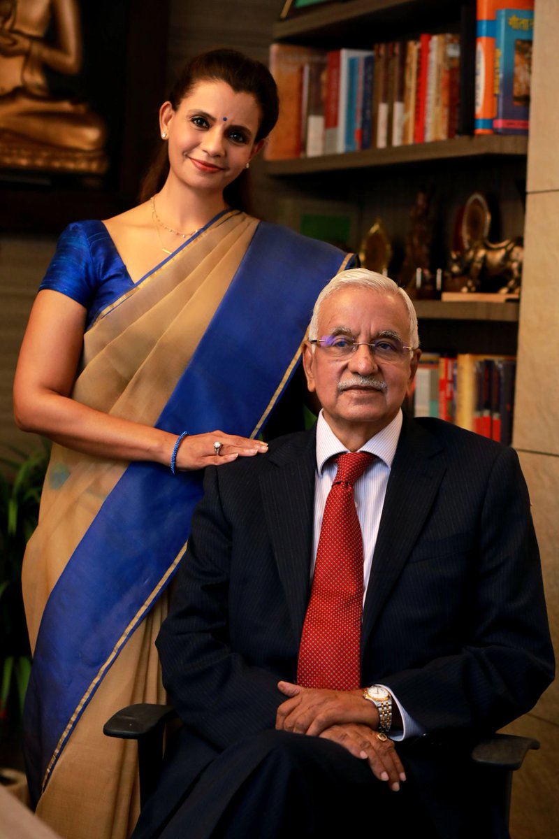 More than 35 years ago, my father used to work with Mr. Aditya Birla. Till date, whenever our families meet, his wife in her usual kind and gracious manner, asks me: 'How is Aishwarya doing? How is Krishnav?' It always surprises more than delights me on how she has managed to