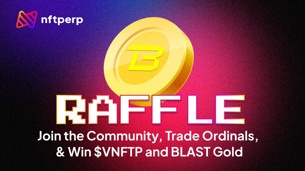 nftperp.xyz (@nftperp) on Twitter photo We're celebrating the launch of Ordinals with a fun Raffle on <a href="/Metaverse_HQ/">Metaverse HQ</a>! 🎉
Engage with our community, trade our new pairs, and win big rewards!
Don’t miss out—check out all the details and enter here 👉app.mvhq.io/missions/nftpe… We're celebrating the launch of Ordinals with a fun Raffle on <a href="/Metaverse_HQ/">Metaverse HQ</a>! 🎉
Engage with our community, trade our new pairs, and win big rewards!
Don’t miss out—check out all the details and enter here 👉app.mvhq.io/missions/nftpe…