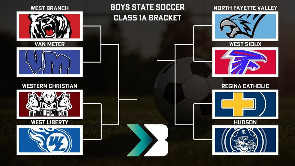 WestLibertyCSD's tweet photo. Congratulations to @WestLibertyBoy1 on making the state soccer tournament, AGAIN! FIVE straight years! More info to come for spectators. https://t.co/cN2Fnl7Xsx