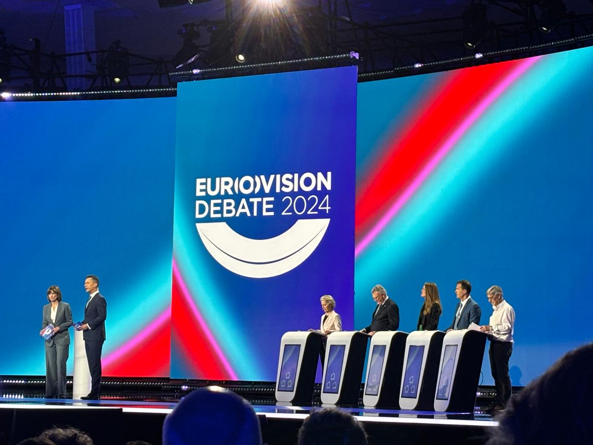 🔴 LIVE: 2 weeks until #EUelections2024! The EFF is honored to join the Eurovision debate with lead candidates for Commission presidency. 🌍🇪🇺 Follow the debate online: t.ly/odDzT #UseYourVote #EU2024 #LetsTalkAboutFood #SustainableFood