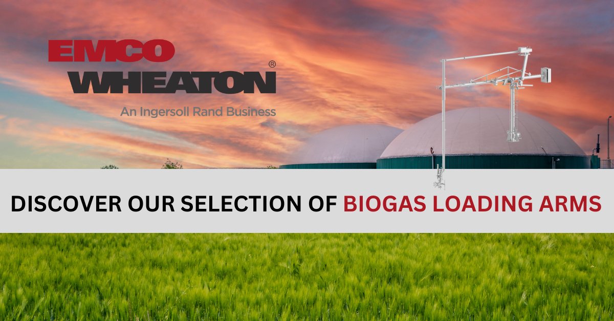 EmcoWheaton's tweet photo. 💪 Maximize the efficiency of your #biogas transfer processes with Emco Wheaton's expertly designed #loadingarms. 

 https://t.co/gyLcexJHKp https://t.co/bLuxmODmPy
