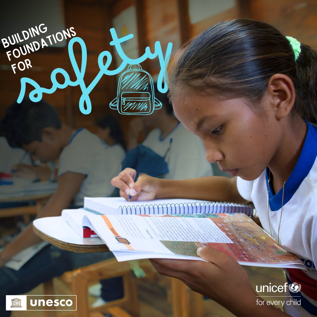 Just launched! Explore the new briefs on #BuildingStrongFoundations for children by @UNESCO and @UNICEF and find out how learning about health and well-being early on benefits children’s #education and lives. bit.ly/3QUW1F6