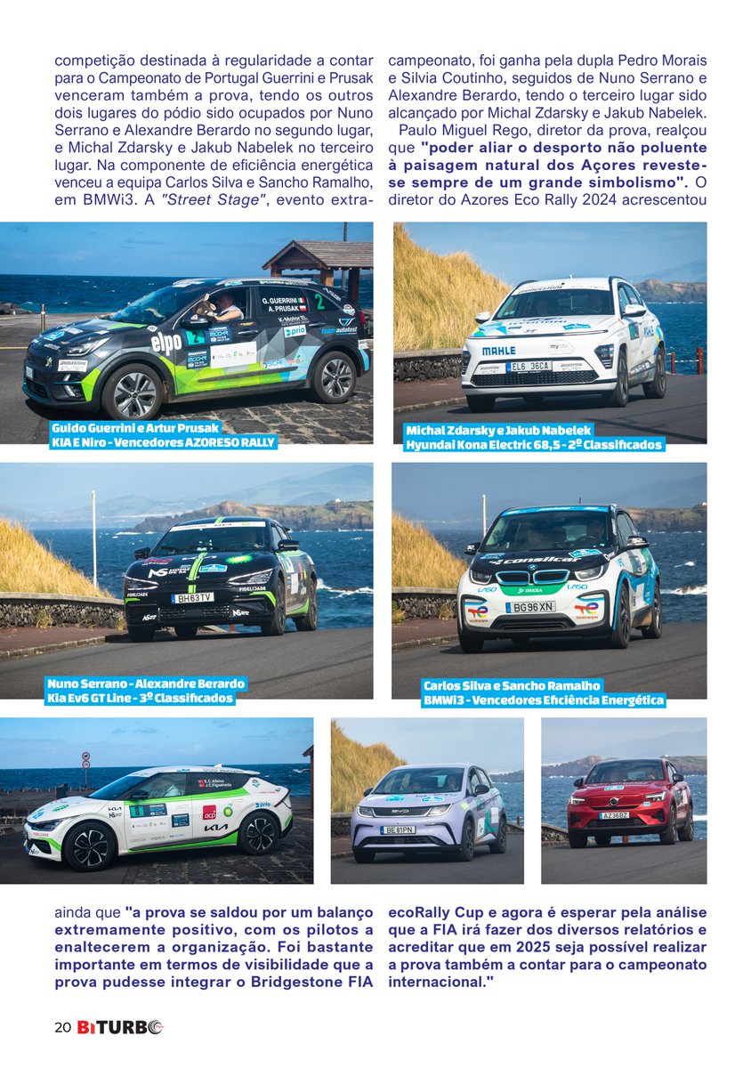 AÇORES 
Está já disponível a edição de MAIO da Biturbo Magazine
Rallyface nesta edição
AZORES ECO RALLY - Pag. 18 e 20
Grupo Desportivo Comercial
#rallyface2013 #vamosfalardepromocaodosralis #rallye #rallyfans  #rali #portugal #Azores #azoresislands #fpak