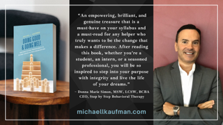Helping professionals aren’t just people who do good—they’re leaders in the making. Mike Kaufman’s book “Doing Good & Doing Well” tells you how. #LeadershipGoals #UnleashYourPotential #PurposeDriven #CareerDevelopment #Empowerment  rebrand.ly/DGDW_paperback