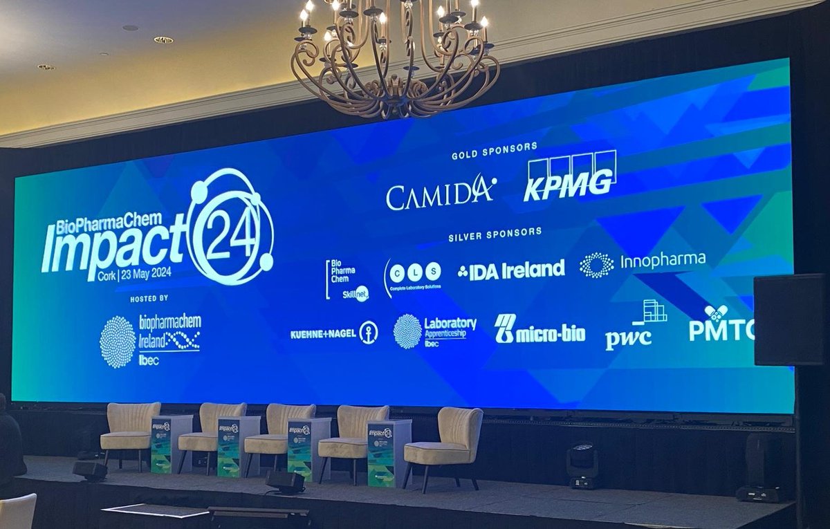Managed to get a quick photo this morning before kick-off...can safely say now things are off to a great start on #FotaIsland for the #BioPharmaChemIreland Impact Conference! Delighted to be a sponsor today. Learn more about #CLS offerings in this space: eu1.hubs.ly/H09g2wm0