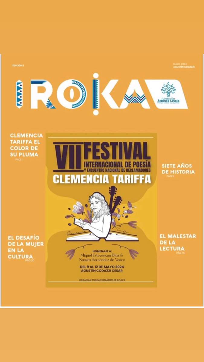Wro_18's tweet image. Mi artículo: El malestar de la lectura en Revista IROKA - VII Festival internacional de poesía Clemencia Tariffa @eduardOrtega111 @acastrillog @MandoArmenta @Fcoluis26 @jesusero18 @LuisZuletaV