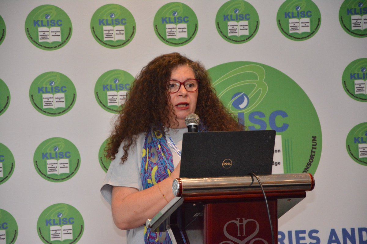 KLISCKenya's tweet image. &quot;African LIS professionals should embrace the RDM librarian role and become prepared&quot; advised Ms Maria Cotera, @figshare Partnerships Development Manager
#2024KLISConference 
#researchdatamanagement 
#empoweringlibraries