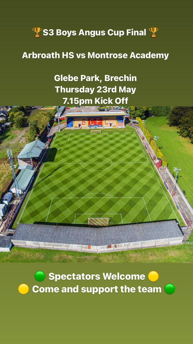 🏆 Cup Final Day is here! 🏆

🟢🟢🟢Mon the AHS🟡🟡🟡