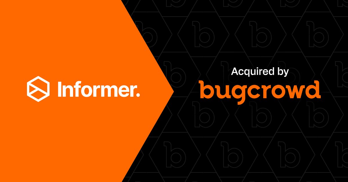 🚨 Hold on tight, we have BIG NEWS!

As the leader in crowdsourced security, we're eager to announce the acquisition of <a href="/InformerHQ/">Informer</a>! 🎉

This game-changing merger boosts our AI-driven security solutions globally. Seamless asset discovery and continuous penetration testing—all in