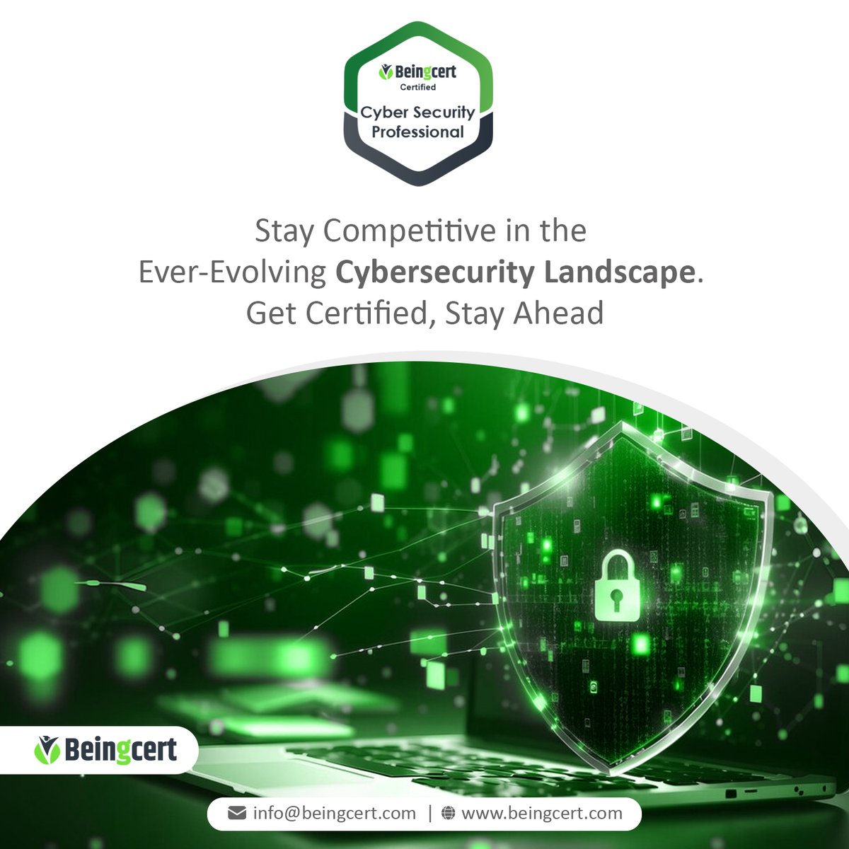 BeingCert's tweet photo. Equip yourself with certifications & embrace the challenge of continuous growth. Stay competitive & adaptable by investing in certifications that keep your skills sharp & your knowledge current.
#cybersecuritytraining #cybersecurity #cybersecurityawareness #certfication #cyber https://t.co/zCFpjm4208