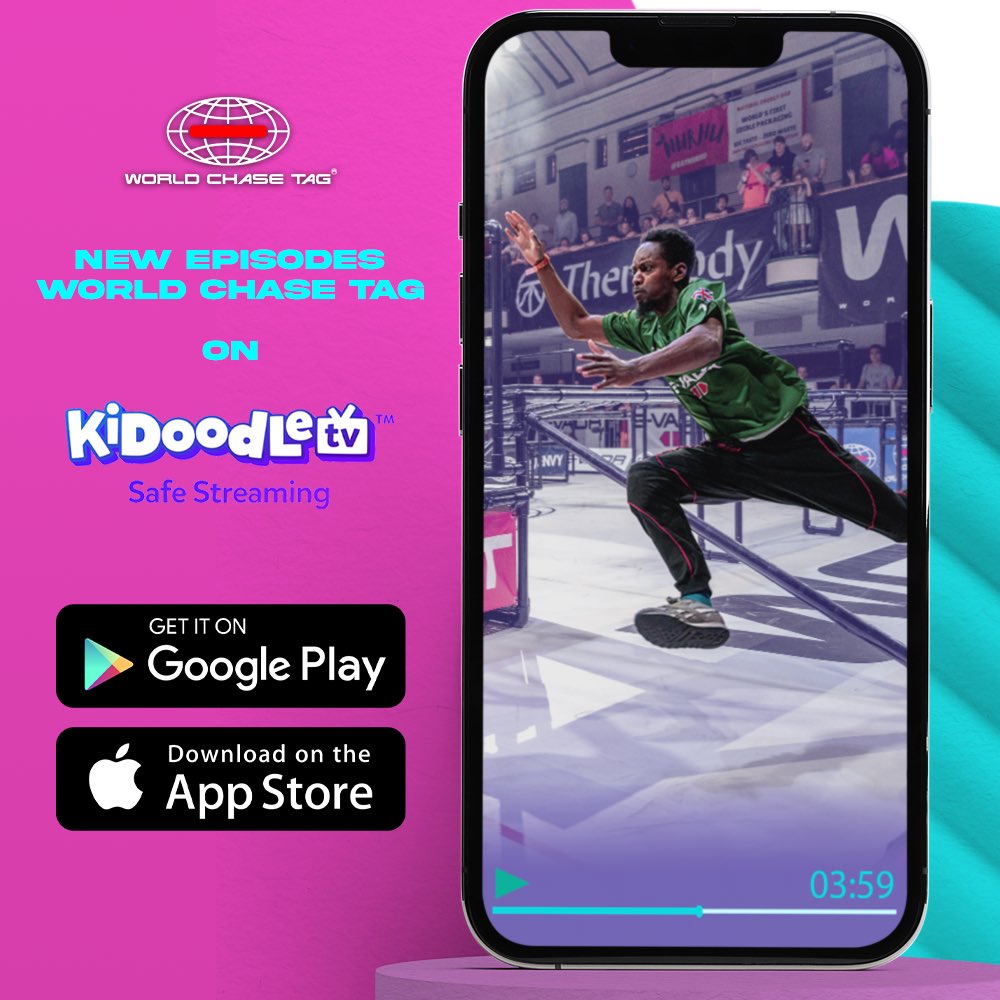 worldchasetag's tweet image. Watch World Chase Tag on @kidoodleTV 🙌🔥 Now streaming Season 2: The WCT5 World Championship!

➡️ kidoodle.tv/2817/world-cha… ⬅️

#KeepChasing #DontGetCaught