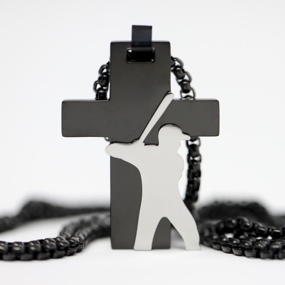 TroyPSilva's tweet photo. 🚨NEW‼️🚨
Baseball Truth Chain with
Cross Logo Pendant!
These are nice!🙏🏽🙏🏽
Order yours now!👇🏼👇🏼
https://t.co/h6JfRDzTXe https://t.co/c082UoFpIN