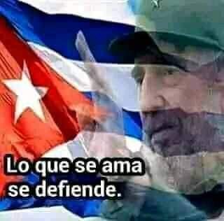 #Cuba #UnidosXCuba 'CUBA ES UN PAÍS AL QUE HAY QUE RESPETAR, POR UN PUEBLO TAN FIRME, TAN VALIENTE Y TAN UNIDO COMO EL QUE TIENE; POR UN PUEBLO TAN INTELIGENTE Y POR UN PUEBLO TAN ENTUSIASTA. #FidelPorSiempre