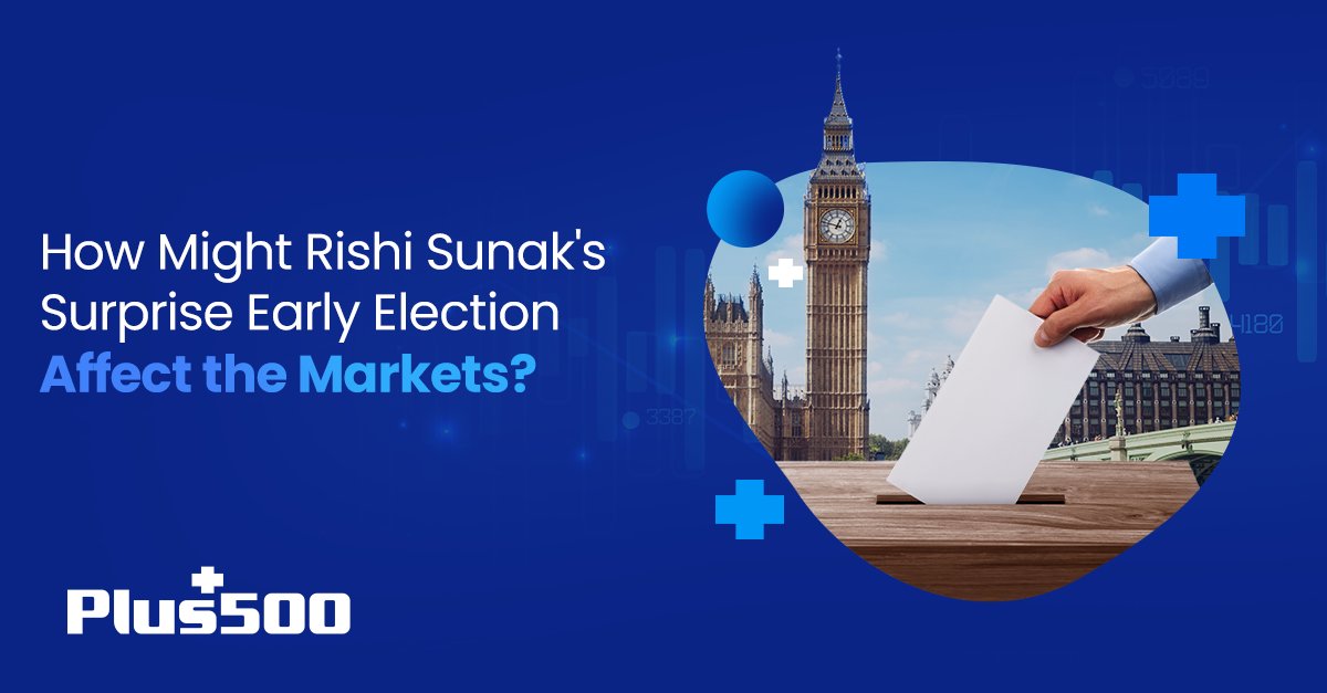 UK Prime Minister Rishi Sunak announced an early surprise election for 4 July. What will this announcement bring to the markets? #GeneralElection #Sunak