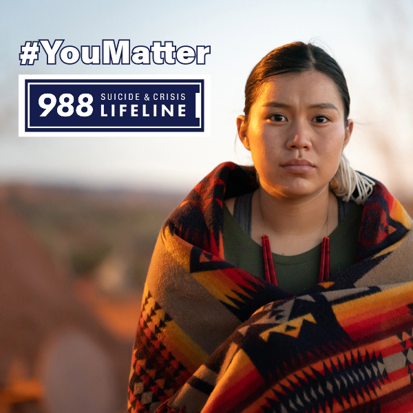 This Mental Health Awareness Month, we want to recognize and support our Tribal youths. We see you, we hear you, and we support you on your journey to mental health and wellness. There’s help if you need it. Call, text, or chat 988. You are not alone. #988Lifeline #MHAM2024