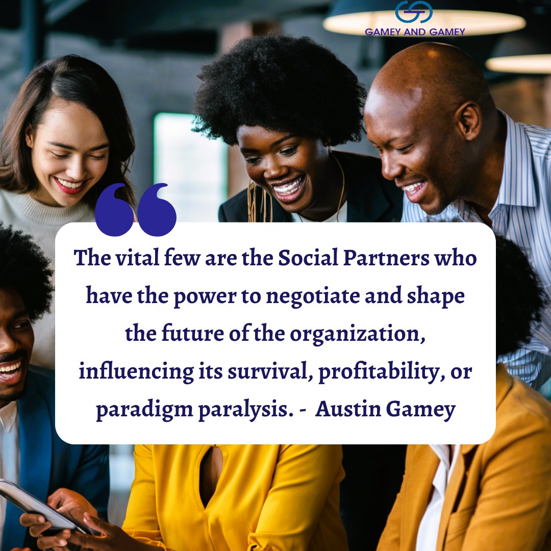 Did you know that a small group of social partners hold the key to your organization's future?

Identify and empower your social partners to drive success and avoid stagnation!

#SocialPartners #OrganizationalSuccess #FutureShaping