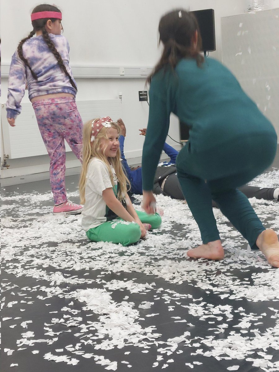 ToryglenPS's tweet photo. A massive thank you to @NTSonline for having us! Pupils from the LCR loved getting to watch and take part in the new show! #sensory #theatre https://t.co/oS89t2xm9H