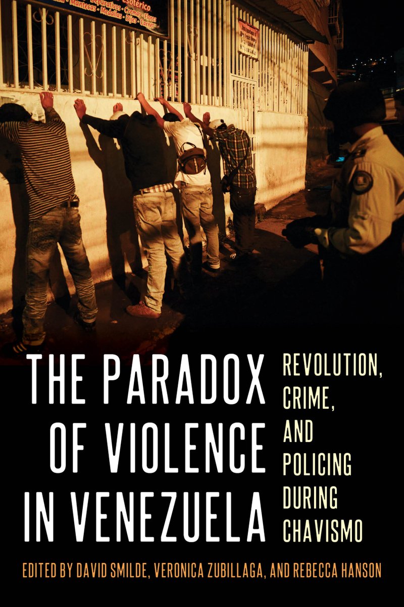 @RAndrewNickson @unibirmingham @BloomsburyBooks @dsanco @Tulane @UPColorado 📗BOOK REVIEW📗 10. @NoamLupu (@VanderbiltU) reviews The Paradox of Violence in Venezuela: Revolution, Crime, and Policing During Chavismo (@UPittPress 2022), edited by @dsmilde, @BeccaAnnice and @VernicaZubilla1. READ HERE: onlinelibrary.wiley.com/doi/10.1111/bl…
