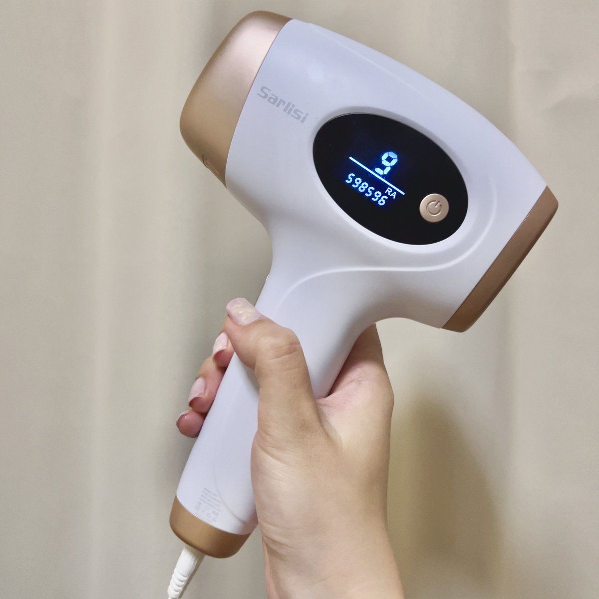 SarlisiのIPL脱毛器レビュー！ 楽天でお安い時に購入して、2ヶ月半実際