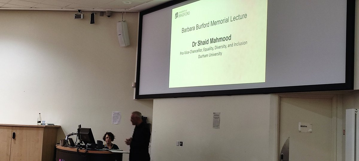 'If EDI is about anything, it's about human rights' ~ Dr Shaid Mahmood of <a href="/durham_uni/">Durham University</a> 
#MDICAC2024 
<a href="/UniofBradford/">University of Bradford</a>