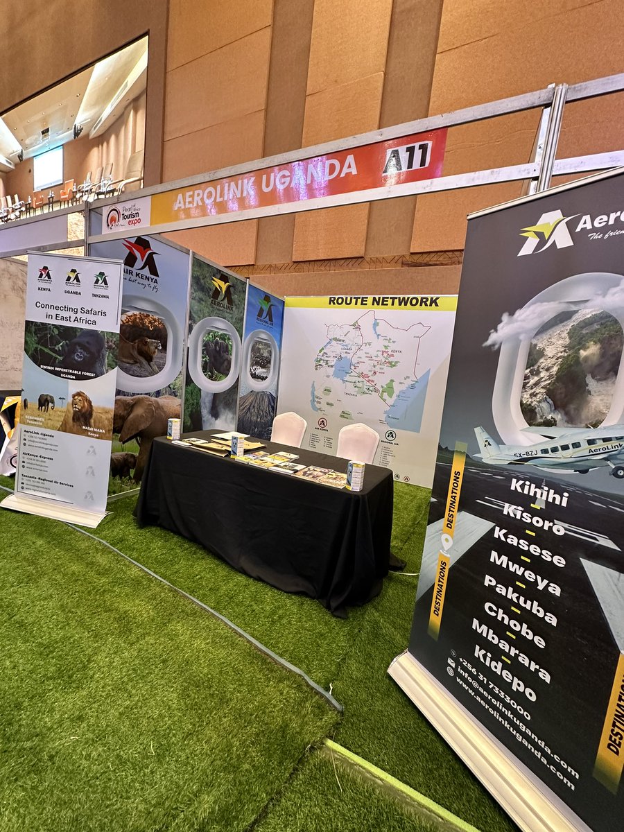 AerolinkUganda's tweet photo. Explore #Uganda’s wild wonders with #AeroLink!
Meet our safari experts at #POATE Expo, booth A11, and discover our exclusive connectivity across the region from #MaasaiMara to #Serengeti to Uganda’s #Bwindi national park l
#safari #wildlife #adventure #flyinsafari #POATEExpo2024 https://t.co/MFJTda0jcQ